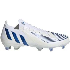 Adidas Predator Edge.1 Low FG (White/Blue)