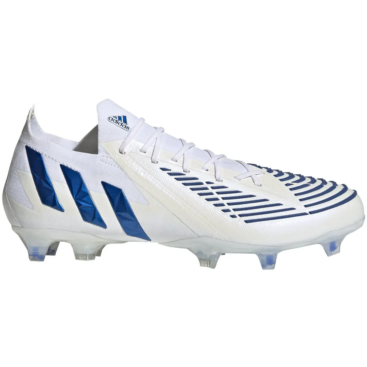 Adidas Predator Edge.1 Low FG (White/Blue)