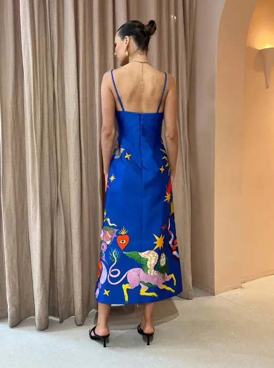 Alemais Guardian Midi Dress (SIZE 8)
