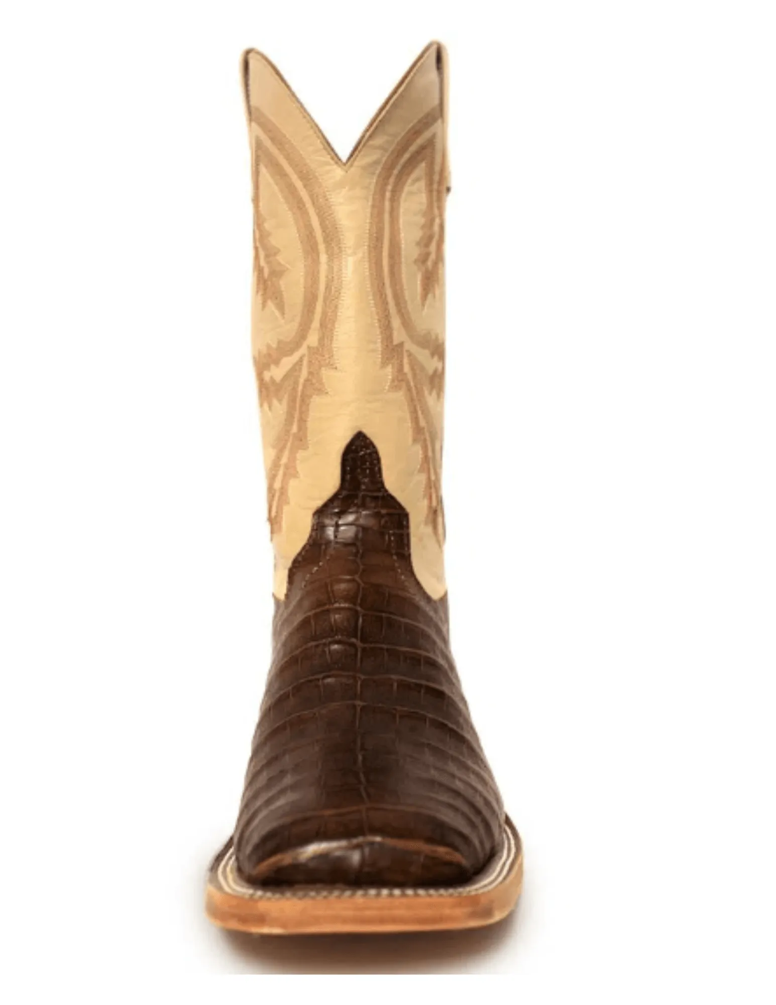 Anderson Bean Womens Post Oak Caiman Belly Boots