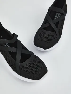 Black Sporty Ballet Trainers | Women | George at ASDA