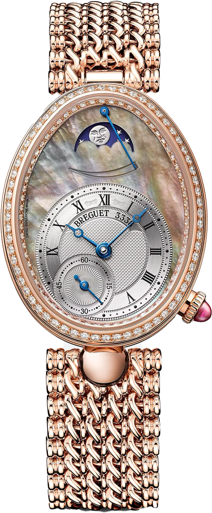 Breguet Reine De Naples 8908 Mother of Pearl Dial Women 36.50 mm