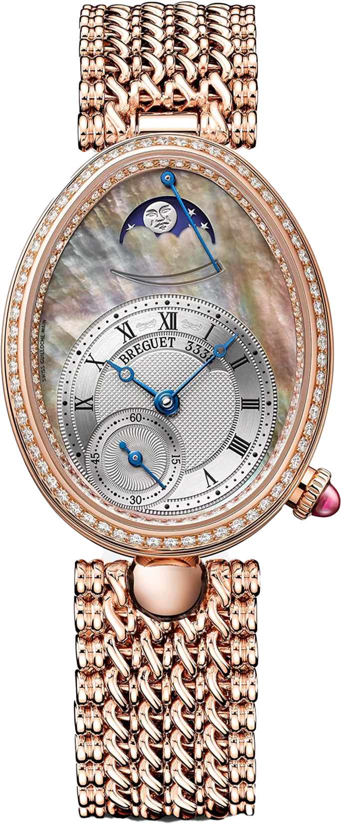 Breguet Reine De Naples 8908 Mother of Pearl Dial Women 36.50 mm
