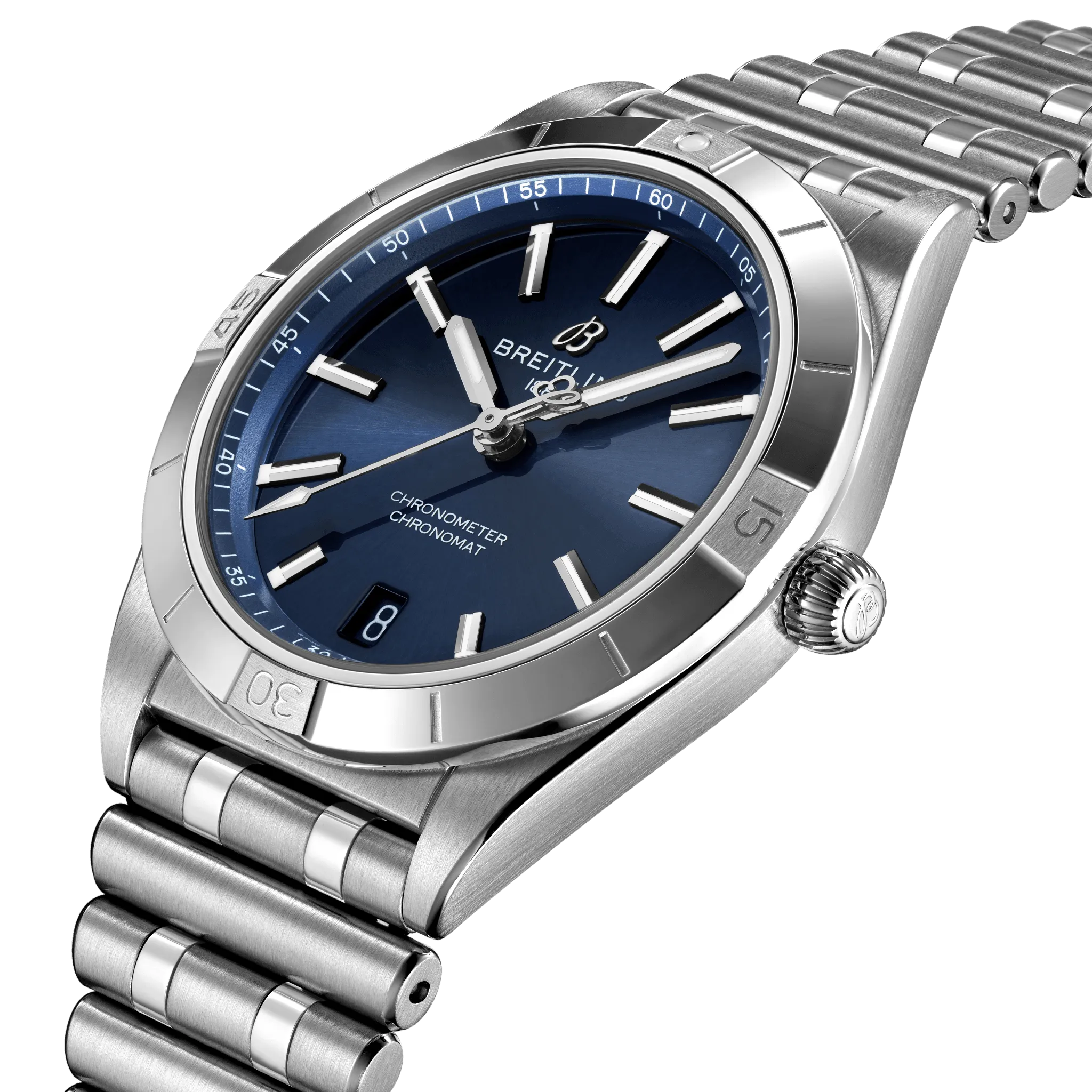 Breitling Chronomat Blue Dial Women 36mm
