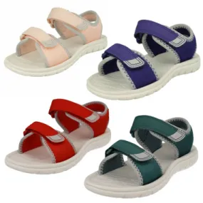 Childrens Boys Girls Clarks Light Weight Sandals Surfing Tide