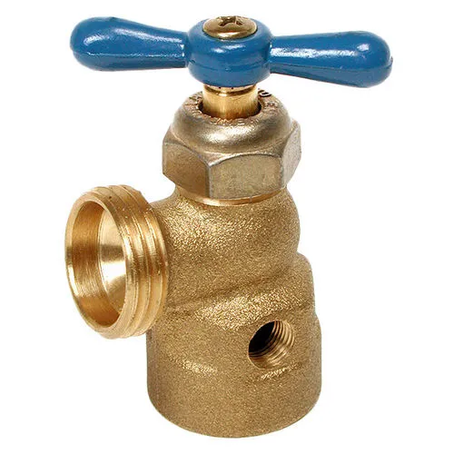 Dial 9252 Brass Sill Cock, 3/4" FGH x 3/4" MGH, 1/8" FIP Side Tap