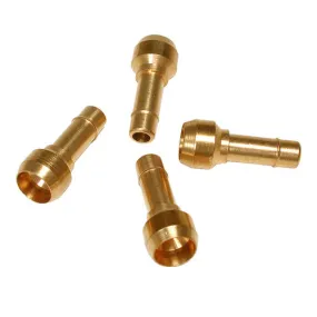 Dial 95046 1/4" Poly Barbed Adapters to 1/4" CC, Low Lead, 4 Pack