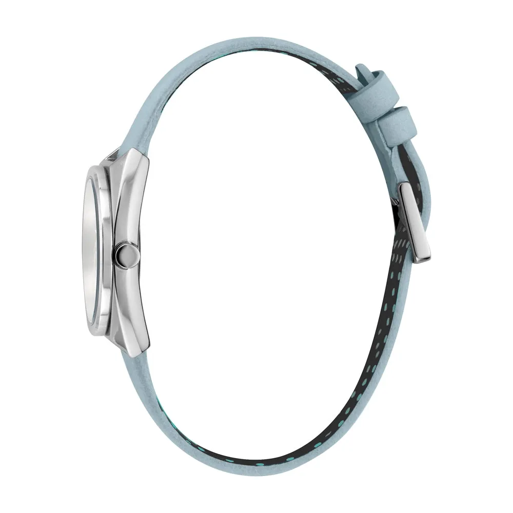 Esprit Ladies Stainless Steel Watch White Dial & Blue Colour Strap