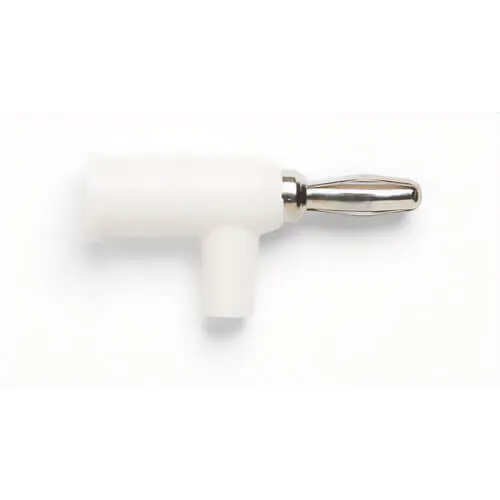 Fluke 1825-9 Banana Plug Test Clip - Banana, Color: White