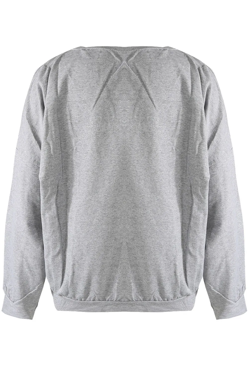 Grey Eye Lash Jumper
