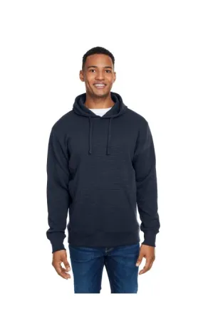 J America JA8706 Ripple Fleece Pulllover Hooded Sweatshirt