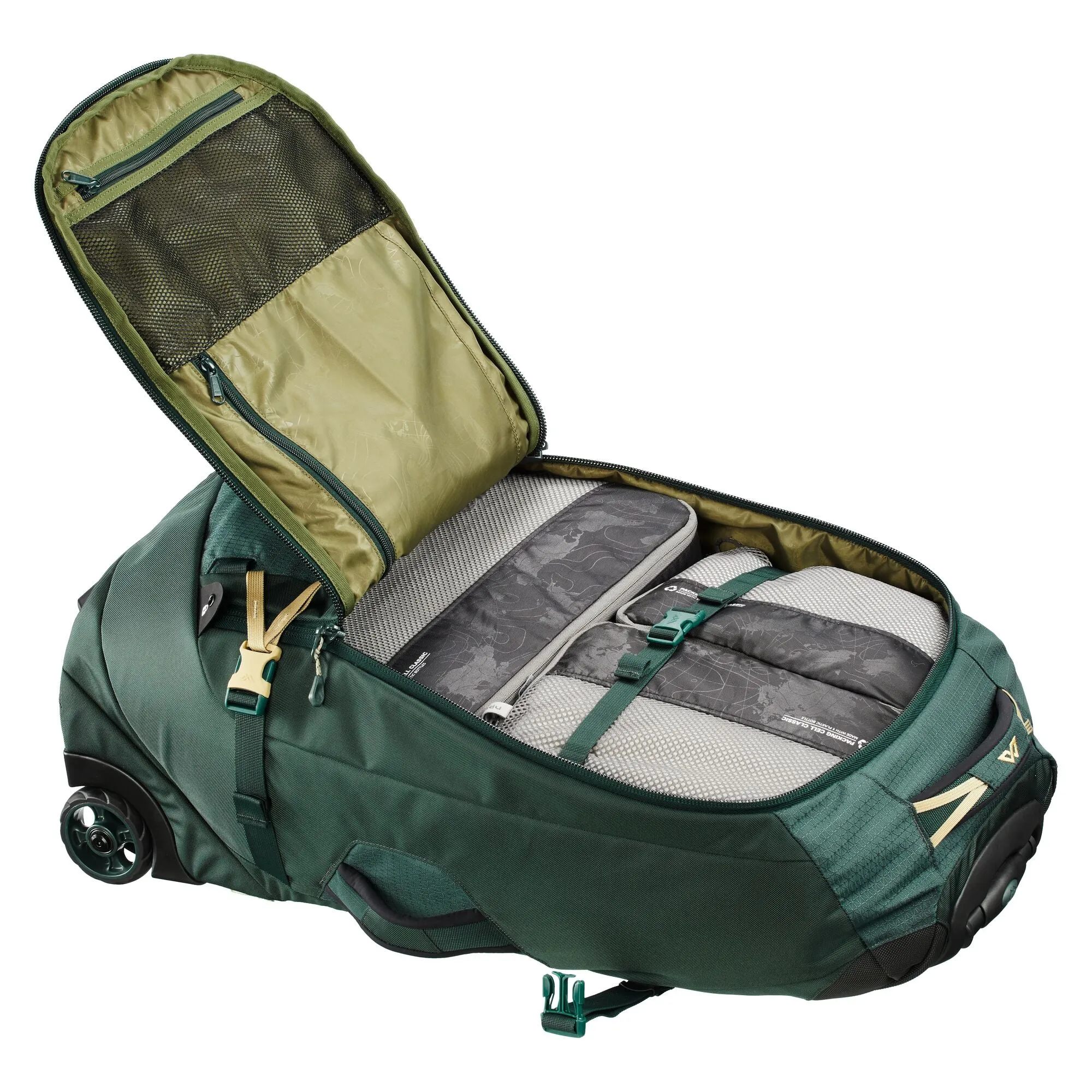 Kathmandu Hybrid Trolley v4 50L 2-Wheel Wheeled Duffel Bags  