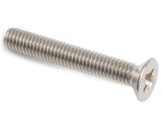 M8 X 10 POZI COUNTERSUNK MACHINE SCREW DIN 965Z A4 STAINLESS STEEL