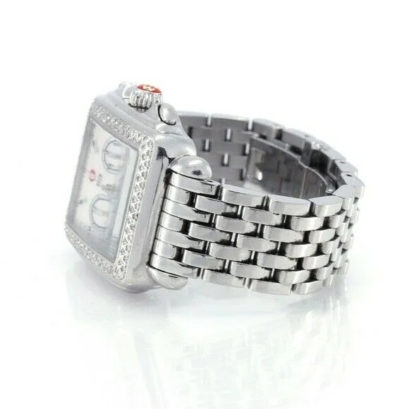 Michele Deco Day Diamond MOP Dial Chronograph MWW06P000099 Ladies Watch