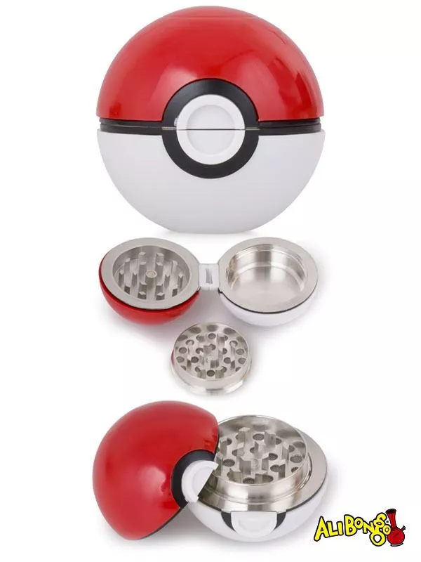 Poke Ball Herb Grinder 3pt