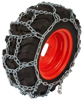 Quality Chain HP1304 - 7/32" (5.5mm) Link H-Pattern Small Tractor / Snow Blower Tire Chains