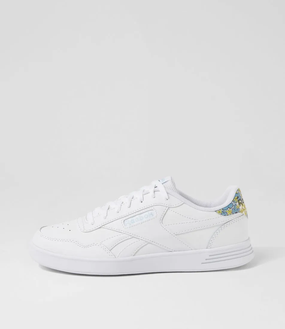 REEBOK Court Advance W White Blue Sneakers