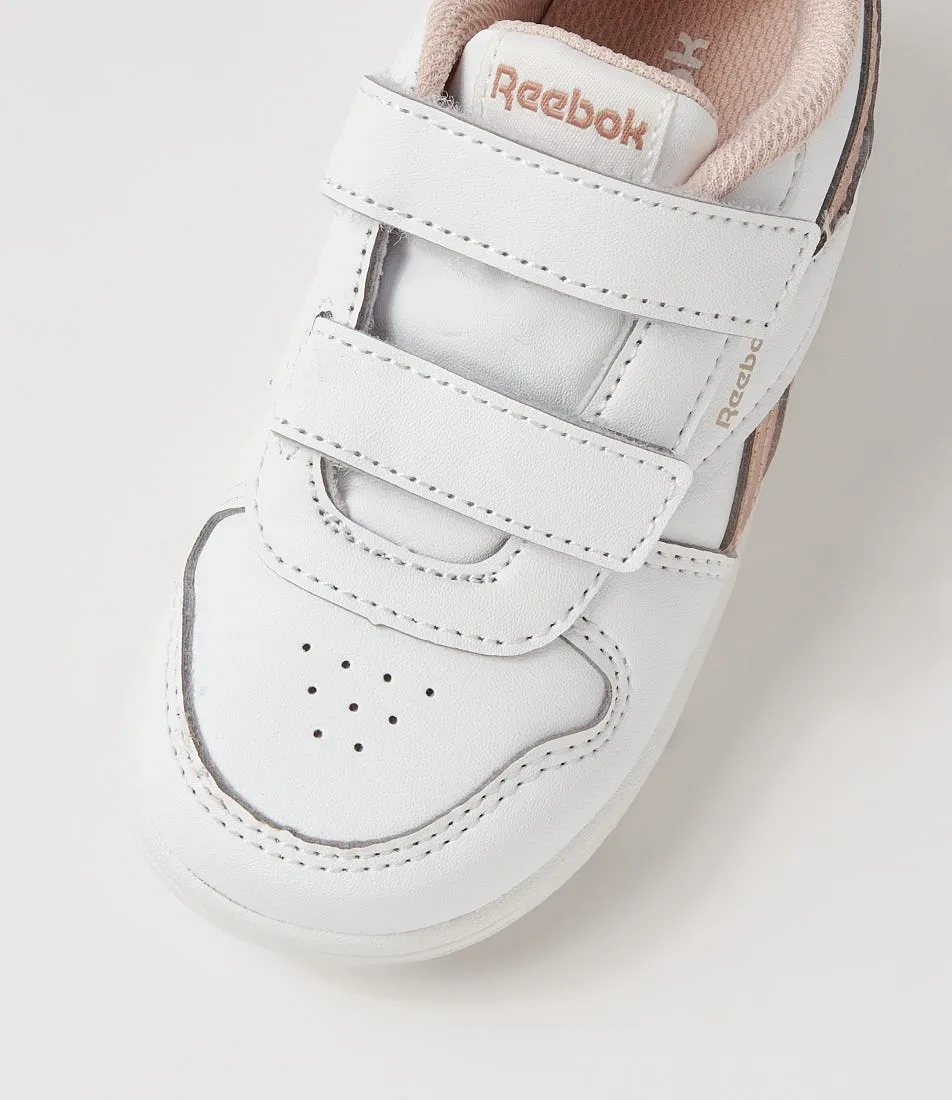 REEBOK Royal Prime 2 Tot White Gold Rose Leather Sneakers