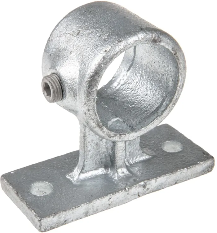 RS PRO Handrail Bracket, Connecting Component, Strut Profile Type 2, Round Tube Size Type 2