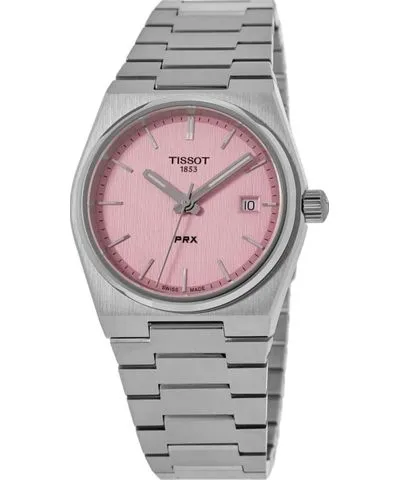 Tissot PRX 35mm Quartz Pink Dial Steel Women's Watch T137.210.11.331.00