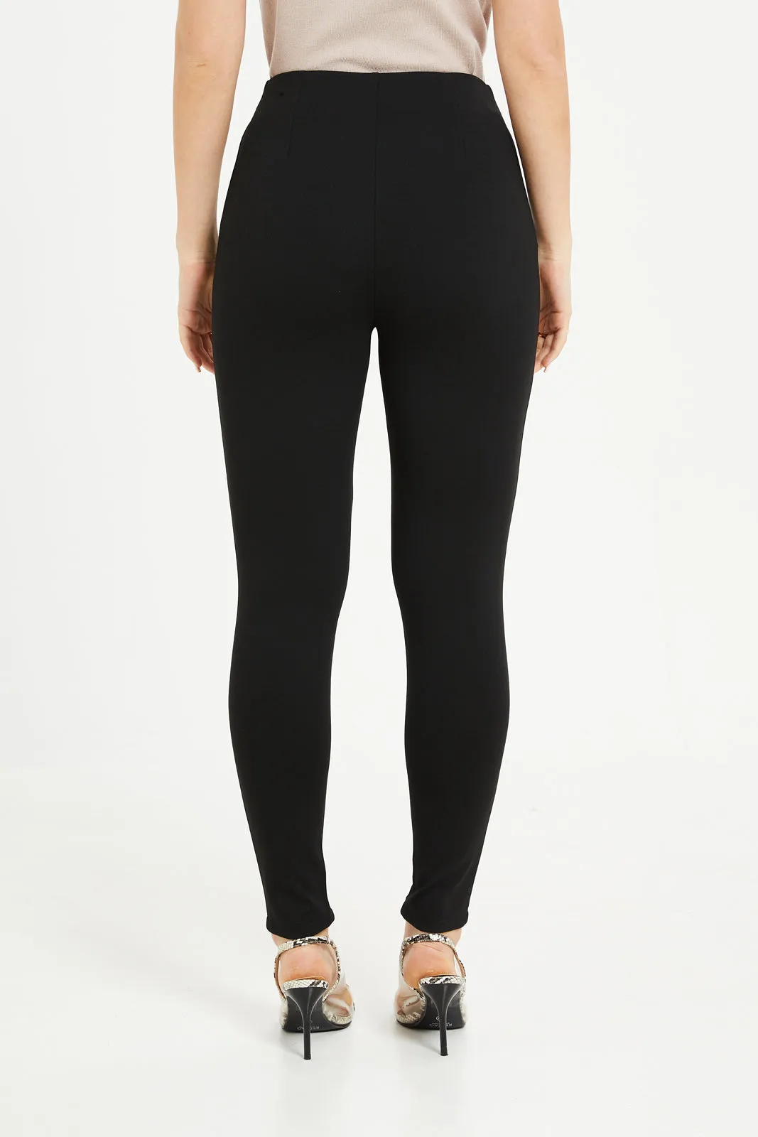 Women Black Leggings
